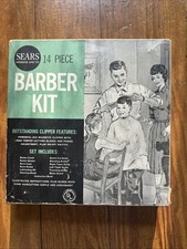 KIT DE BARBEIRO CASEIRO VINTAGE SEARS Master corte de cabelo testado comprar usado  Enviando para Brazil