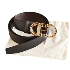 Ferragamo reversible black for sale  BOLTON