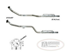 Catalizzatore dfc mercedes usato  Italia