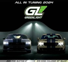 Carro Ford Mustang GT 2019 Dodge Challenger SRT Hellcat Greenlight 1:64 2024 comprar usado  Enviando para Brazil