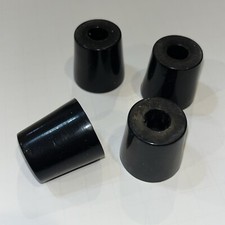 Pés de máquina de borracha 4-Qtd para torno roteador de moinho CNC 1,25” base cônica parafuso M6 comprar usado  Enviando para Brazil