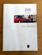 Rover 200 owner for sale  WOLVERHAMPTON
