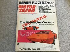 1970 Porsche 914 Road Test Motor Trend Magazine, usado comprar usado  Enviando para Brazil