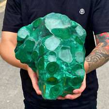 14.98lb natural malachite for sale  Shipping to Ireland