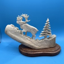 moose antler carving for sale  Cedar Park