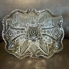 Vintage clear eapg for sale  Schoolcraft