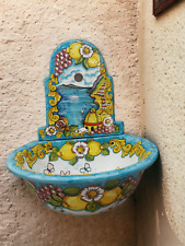 Fontana ceramica vietrese usato  Torre Annunziata