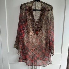 Malvin tunika seidenbluse gebraucht kaufen  Schönkirchen