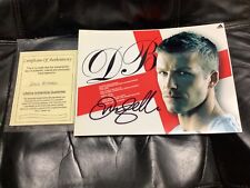 David beckham signed for sale  HARLOW