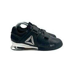 Tênis esportivo Reebok Legacy Lifter masculino tamanho 7 EUA CN1002 couro preto prata, usado comprar usado  Enviando para Brazil