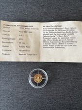 Jahre euro gold gebraucht kaufen  Dresden