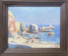 Tableau peinture cadre d'occasion  Le Beausset