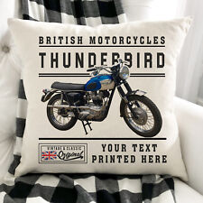 Personalised motorbike cushion for sale  BRIDGNORTH