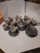 Servizio caffe peltro usato  Santa Vittoria d'Alba