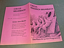 1965 programm circus gebraucht kaufen  Deutschland