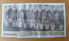 Autogramme westfalia herne gebraucht kaufen  Pulsnitz
