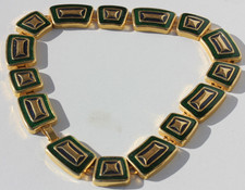 Collier vintage metal d'occasion  Elliant