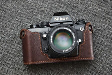 NOWY Ręcznie robione skórzane półetui na aparat Nikon F3 Retro Pokrowce ochronne na sprzedaż  Wysyłka do Poland