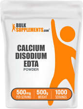 Usado, BulkSupplements cálcio dissódico EDTA em pó - 500mg por porção comprar usado  Enviando para Brazil