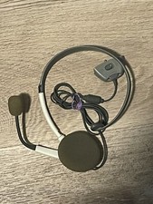 Fone de Ouvido Xbox 360 Original OEM Suavemente Usado Branco Cinza com Fone de Ouvido Acolchoado/Microfone comprar usado  Enviando para Brazil