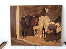 Quadro legno intarsiato usato  Martignacco