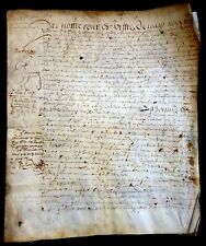 Deed 1634 old d'occasion  Vitré
