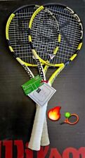 Usado, Raquete de tênis Babolat AeroPro Drive Rafael Nadal 2007 (grip de 4 1/2 pol.) novas picadas comprar usado  Enviando para Brazil