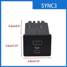 Módulo de interface multimídia USB tipo C CarPlay upgrade sincronização 3 hub de mídia para Ford comprar usado  Enviando para Brazil