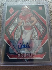 Panini Phoenix 2024 - Rookies Carson Steele #230 Black Lazers automático comprar usado  Enviando para Brazil