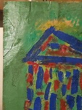 Dipinto olio tavola usato  Calenzano