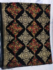 Embrioded velvet shawl for sale  BIRMINGHAM