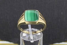 Vintage malachit siegelring gebraucht kaufen  Fürth