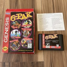 Pacote com 6 (Sega Genesis) Testado e Funcionando Autêntico Sem Manual comprar usado Pacote com 6 (Sega Genesis) Testado e Funcionando Autêntico Sem Manual comprar usado  Enviando para Brazil