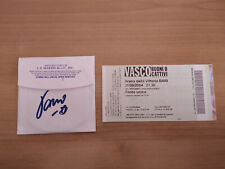 Autografo vasco rossi usato  Bari