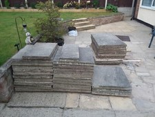 Paving slabs 600x600x50mm for sale  YORK