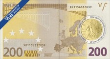 Estampillas de Sierra Leona 2022 montadas sin montar o nunca montadas 20 años desde la adición de billetes de monedas de euro segunda mano  Embacar hacia Mexico