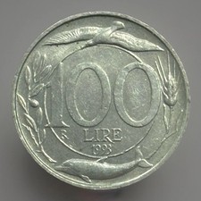 Repubblica italiana 100 usato  Omegna