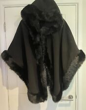 Quiz hooded poncho for sale  LUTON