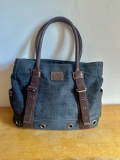 Denim burberry tote for sale  LEICESTER