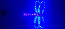Green metal dragonfly for sale  RUGBY