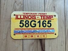 2011 illinois temporary for sale  Tacoma