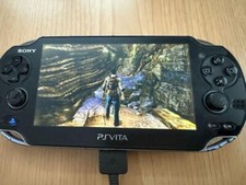 Usado, Console PS Vita PCH-1100 preto cristal somente Sony PlayStation funcionando s0160M comprar usado  Enviando para Brazil
