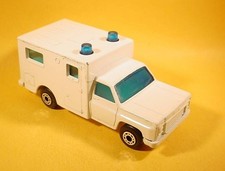 Matchbox white ambulance for sale  USA