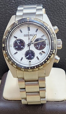 Seiko Prospex Speedtimer relógio pulseira de aço inoxidável mostrador branco SSC813 comprar usado Seiko Prospex Speedtimer relógio pulseira de aço inoxidável mostrador branco SSC813 comprar usado  Enviando para Brazil