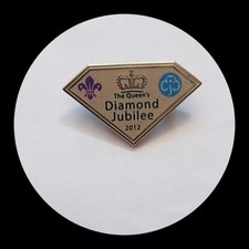 scout diamond jubilee badge for sale  SWANSEA