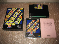 BOXED WORLD HEROES 2 NEO GEO HOME CART AES JAP IMPORT! comprar usado  Enviando para Brazil