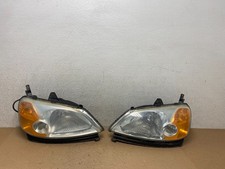 2001 - 2003 Honda Civic Coupe Faróis Halogênio Lado Esquerdo+Direito Fabricante de Equipamento Original P7038 DW comprar usado  Enviando para Brazil