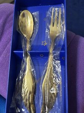 CONJUNTO DE TALHERES INFANTIS DE AÇO INOXIDÁVEL 2 PEÇAS  comprar usado  Enviando para Brazil