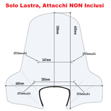 Givi parabrezza trasparente usato  Tribogna