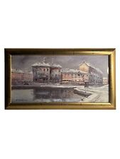 Dipinto olio cartone usato  Milano